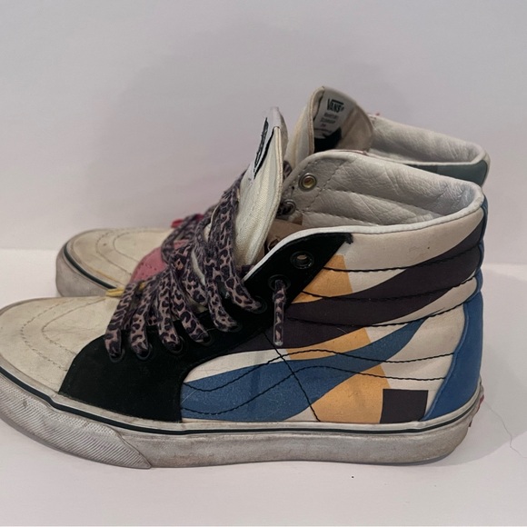 Vans Shoes - Vans X MoMA Sk8 shoes with leopard laces
